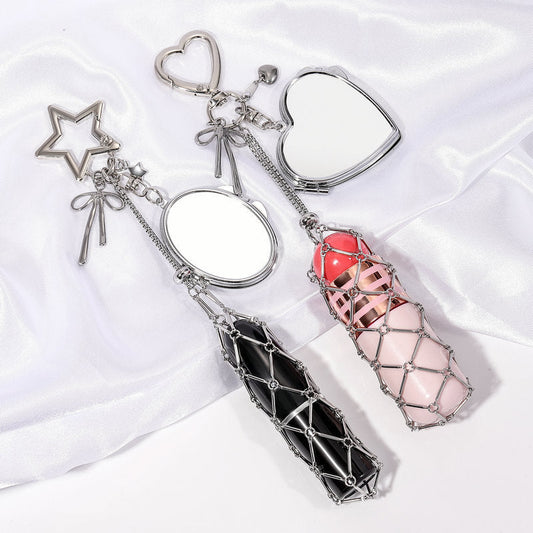 ⚡BLACK FLASH SALE💄Chic Lip Gloss Holder with Mirror🎁