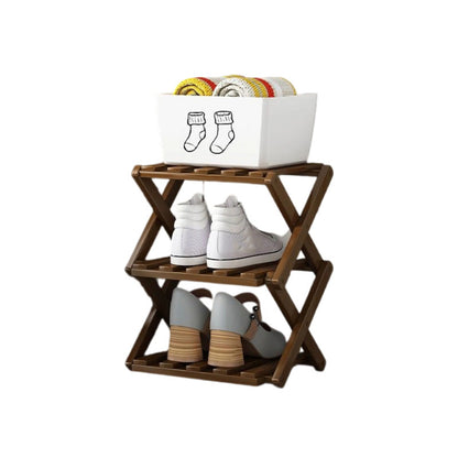 👞 50% OFF! ✨ Foldable Bamboo Shoe Rack – Heavy-Duty Free-Standing Organizer – 100% Natural Alpine Bamboo, Tool-Free 5-Second Scissor Fold Setup, Sturdy High-Load X-Structure & Ultra-Compact Flat Storage – 2-10 Tiers 2 Colors 🌿