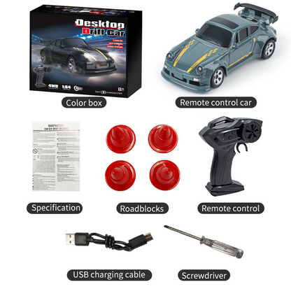 📢📢50%  OFF !! ⏰Rechargeable Mini Desktop RC Drifting Car