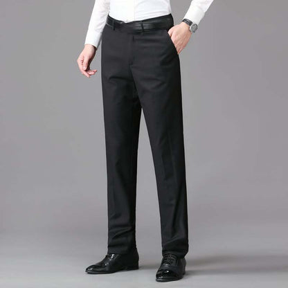 🔥New arrivals offer-Men's Classic Fit Lightweight Casual Stretch Suit Pants
