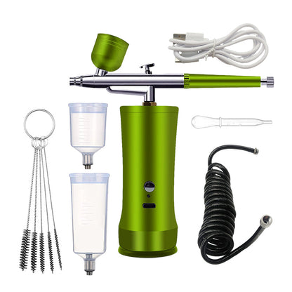 🎨 50% OFF NOW! ⚡ Professional-Grade Wireless Airbrush – 3 Pressure Settings, Perfect for Makeup, Nail Art & Modeling ✨