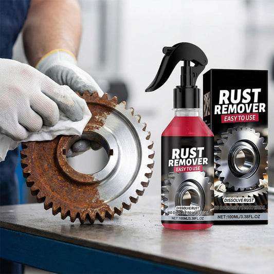 ⏳  Last Day Special Price £9.77 ! 🔥 Buy 2 Get 1 Free 🚗  Multi-Purpose Metal Rust Remover Spray🛠️