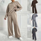 🏖️50% off!🌞Women's Cozy Long-Sleeve Top & Pants Set🆒