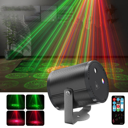📢📢52%  OFF !! ⏰DJ Laser Party Light with 7 Lighting Modes & Remote