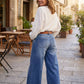 ⏳Limited-time 55% off⏰Women's Vintage High-Waist Wide-Leg Jeans👖