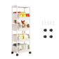 🗄️ 60% OFF FLASH SALE ! ⚡ Multi-Tier Rolling Storage Cart for Narrow Spaces – Space-Saving Design, Smooth Rolling Wheels, Easy Assembly & Sturdy 🚀