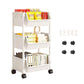 🗄️ 60% OFF FLASH SALE ! ⚡ Multi-Tier Rolling Storage Cart for Narrow Spaces – Space-Saving Design, Smooth Rolling Wheels, Easy Assembly & Sturdy 🚀