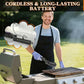 🍖 50% OFF NOW!🔋 Cordless Electric BBQ Brush – Deep Clean Your Grill in Seconds! ⚡✨