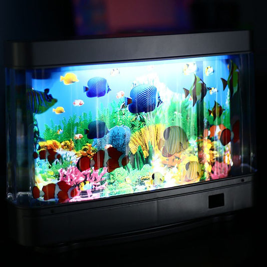 ⏳Time-Limited Special⏰LED Dynamic Artificial Fish Tank Light, Aquarium Sensory Lamp🐠