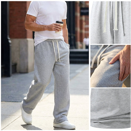👖 50% OFF NOW! 🏃‍♂️ Men‘s Casual Loose Fit Pants with Drawstring – Lightweight Comfort, Elastic Waist & Versatile Street Style 🌟