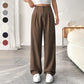 🔥Limited-time offer-Women’s Solid High Waist Wide-Leg Pants