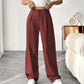 🔥Limited-time offer-Women’s Solid High Waist Wide-Leg Pants