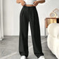 🔥Limited-time offer-Women’s Solid High Waist Wide-Leg Pants