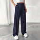 🔥Limited-time offer-Women’s Solid High Waist Wide-Leg Pants