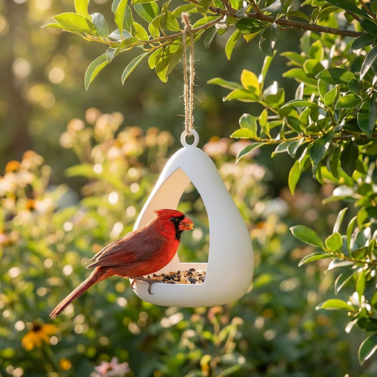 📢📢50% OFF!!🌱Modern Teardrop Hanging Bird Feeder🐦