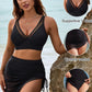 ⏰ Now only 50% off!🏝️💖👙Slimming Mesh Sheer Sarong Wraps Tummy Control Swimsuit