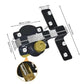 ⏳🔥LIMITED-TIME 50% OFF! ⏰Heavy-Duty Long Throw Gate Lock – Dual-Sided Key, 5 Keys Included 🏡🔒