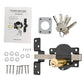 ⏳🔥LIMITED-TIME 50% OFF! ⏰Heavy-Duty Long Throw Gate Lock – Dual-Sided Key, 5 Keys Included 🏡🔒