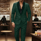 🔈🔈2026 EW ARRIVALS - 60% OFF !!!🧥👖Men's Black Sparkle Tuxedo Suit Set