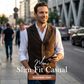 📢📢50% OFF!! ⏰💥Men's Slim Fit Casual Business Vest