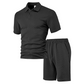 👔 50% OFF NOW! ⚡ Men's Diamond Pattern 2-Piece Set – Cool, Wrinkle-Resistant & Adjustable (S–3XL) 🌊