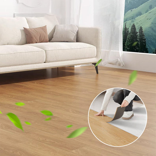 🧱 Free shipping! 🚚（36 in × 6 in × 1/8 in）🏠 Wood Grain Peel and Stick Floor Tiles – 5-PC Set, Self-Adhesive, Waterproof & Easy DIY Installation 🌿