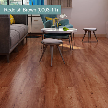 🧱 Free shipping! 🚚（36 in × 6 in × 1/8 in）🏠 Wood Grain Peel and Stick Floor Tiles – 5-PC Set, Self-Adhesive, Waterproof & Easy DIY Installation 🌿