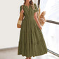 👗 50% OFF NOW! ✨ Smocked Maxi Dress – Great for Travel & Summer Strolls, Comfortable & Stylish ☀️