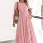 👗 50% OFF NOW! ✨ Smocked Maxi Dress – Great for Travel & Summer Strolls, Comfortable & Stylish ☀️