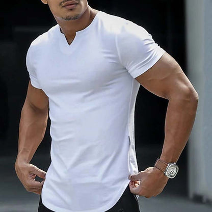 🔈🔈2026 NEW ARRIVALS - 50% OFF👔Casual Solid Color Athletic T-Shirt for Men