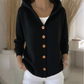 ⏳Limited-time 50% off⏰Women's Hooded Button-Up Knit Cardigan🧥🌈