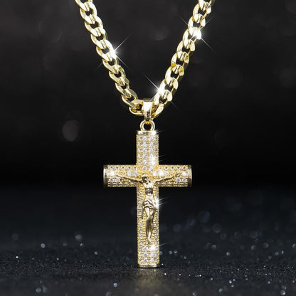 ✝️ 50% OFF NOW! 🎁 Jesus Crucifix Pendant Necklace – Classic Design, High-Quality Metal & Perfect as a Meaningful Gift 🙏