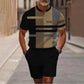 🎁New arrival 50% OFF💥Men's Quarter-Zip Shirt & Shorts Set