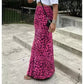 🔥New Arrivals🔥Flowy Leopard Print Long Skirt – Effortless Style All Day