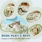 💐50% OFF ! Washable Cat Tunnel Bed – Easy Daily Hygiene 🧼🐱【Limited Offer】