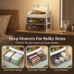 ⏰Limited-time 50% off💄✨Stackable Desktop Organizer with Clear Drawers