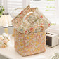 🌸 LIMITED-TIME 50% OFF! 🧺 Portable Floral Fabric Storage Basket – Vintage Design, Foldable & Large Capacity 🎀
