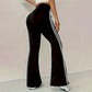 🎁New arrival 40% OFF💥 High-Waist Side Stripe Flared Pants