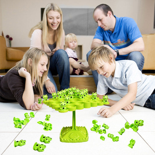 🐸 50% OFF NOW! ⚖️ Balance Tree Frog Stacking Game Toys – Fun, Educational & Great for Fine Motor Skills 🧸