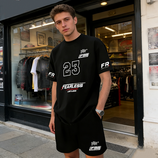 🔥50% OFF 🔥Men's Casual T-Shirt & Shorts 2-Piece Set