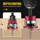🔧 50% OFF NOW! 🔩 4PCS Wood Countersink Drill Bit Set with Depth Stop – Precision Drilling, Durable & Perfect for Woodworking 🛠️