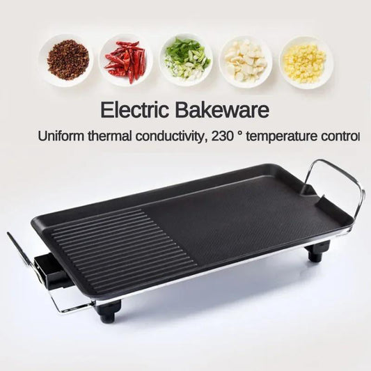 🔥 2026 Hot sale &50% OFF🔥Electric Griddle with Dual Cooking Zones