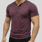 🔥 40% OFF NOW! 👕 Men's Short Sleeve Henley T-Shirt – Classic Style, Soft Fabric & Perfect for Everyday Wear 🏠