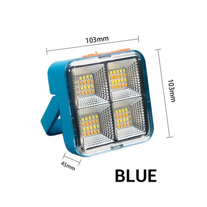 ⏳Limited-time 50% off⏰Portable Solar Work Light with 4 Lighting Modes🏕️💡