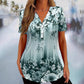 🌸 LIMITED TIME 50% OFF! ✨ Women's Floral Short Sleeve Top – Soft, Breathable & Versatile Loose Fit 👕