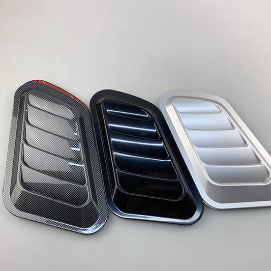 🚗 46% OFF NOW! 💨 Universal Car Hood Vent Decoration – ABS Material, Easy Adhesive Installation & Multiple Finishes 🔧