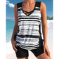 🏖️SUMMER HOT SALE 50% OFF with FREE GIFT🎁💞50K+ SOLD!💥Women's Printed Two-Piece Tankini Swimsuit