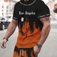 👕 50% OFF NOW! 🔥 Men's Graphic Print T-Shirt & Shorts Set – Soft Fabric, Bold Design & Perfect for Summer Days ☀️
