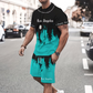 👕 50% OFF NOW! 🔥 Men's Graphic Print T-Shirt & Shorts Set – Soft Fabric, Bold Design & Perfect for Summer Days ☀️