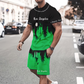 👕 50% OFF NOW! 🔥 Men's Graphic Print T-Shirt & Shorts Set – Soft Fabric, Bold Design & Perfect for Summer Days ☀️